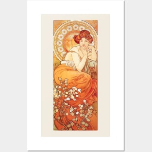 The Precious Stones - Topaz, 1900 Posters and Art